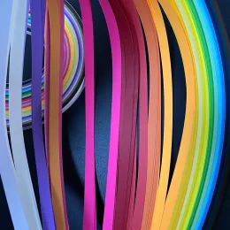 54cm 260 Stripes DIY zanaat kağıdı renkli quilling kağıt DIY el zanaat quilling aletleri origami kağıt 3/5/7/10mm genişlik 26 renk