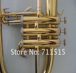 Новый красивый латун BB THEN Flugelhorn Professional BB Труба монел -клапаны Профессиональный музыкальный инструмент для студентов 9759741