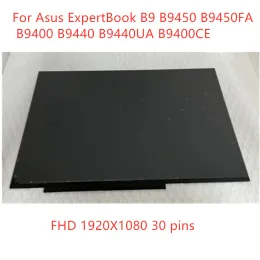 Tela FHD 1920x1080 IPS 30pins EDP para ASUS ExpertBook B9 B9450 B9450FA B9400 B9440 B9440UA B9400CE LAPTOP LCD LCD Screen