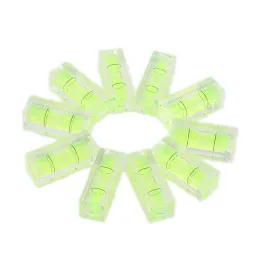 Square Mini Spirit Level Green Round Bullseye Small Leveller Bubble Level Measuring Tool For Leveling Tubular