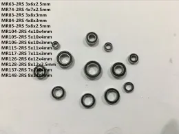 10шт серии MR MR63-2RS MR74-2RS MR85-2RS MR105-2RS MR128-2RS MR148-2RS Миниатюрная модель подшипника