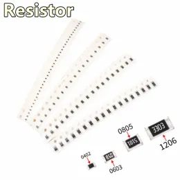 Capacitor Resistor Mixed book 0201 0402 0603 0805 1206 1% FR-07 SMD SMT Chip Assortment Kit 170 Values 0R-10M Sample Book