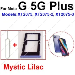 Motorola Moto G 5G Plus One 5G Ace One 5G Ace Sim Socket Card ReaderアダプターパーツのSIMカードトレイホルダー