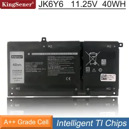 Baterie Kingsener JK6Y6 11.25V 40WH bateria laptopa dla Dell Latitude 3410 3510 VOSTRO 14 5402 5501 5502 Inspiron 5300 5301 9077G H5CKD