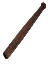 HONEYPUFF New Wood Smoking Pipe Cigarette Holder Pipe Baseball Bat Shape Straight Wood Pipe One Hitter Dry Herb Tobacco Smoking Ac7749881