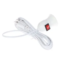 2,5 m 4M E27 Uchwyt podstawy lampy Us Hanging Light Socket Cord z przełącznikiem AC 100-250V 50/60 Hz 6A