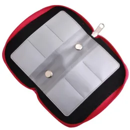 ZYElroy Custodia Porta Schede Di Memoria - 22 Slot: 4 CF + 18 SD, Custodia Rigida Imbottita, 11x6,5x2 Cm - 2