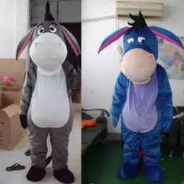 2024 gorąca sprzedaż Śliczny Donkey Mascot Costume Suit Halloween Party Game Dress Firma Halloween dla dorosłych Wiadomości