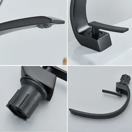 Ulgksd Basin Faucet HotCold Bathroom Mixerタップシングルホール盆地シンクタップ洗濯フェイスバスルーム蛇口デッキマウントミキサークレーン