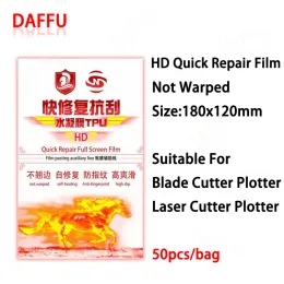 TPU Solte Film Film Film Film Sunshine HD Mechanic Curved Schermo Protector Foil per qualsiasi trasporto di macchine da taglio