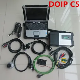 MB SD C5 Star DOIP Versione con CF19 I5 4G Laptop Full Software per Benz Connect Multiplexer