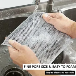 Удаление ржавчины чистящая ткань кухня волшебная посудомоечная мытья полотенце Металлическое стальное проволочное провод