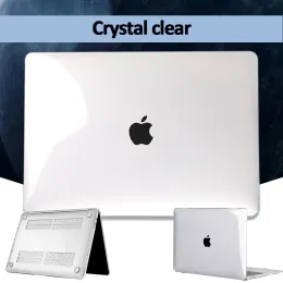 Fälle Laptop Hülle für Apple MacBook Air 13/11/Pro 13/15/16/MacBook White A1342/MacBook 12 "(A1534) Transparent Hard Shell