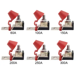 M8 30A-300A Batteriterminalmontering MRBF-säkringsblock Kit 58V med Single Stud 5/16 "Marine Rated Battery Fuse för båtbil RV