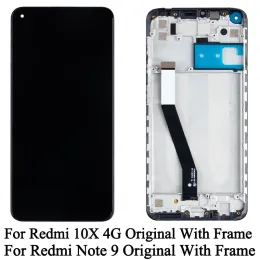 M2003J15SC M2003J15SG M2003J15SS شاشة العرض الأصلية لـ Xiaomi Redmi Note 9 LCD Screen Digitizer Association لـ Redmi 10x 4G Display