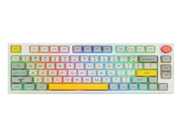 キーボードEpomaker Theory TH80 75 SWAPPABLE RGB 24GHZBLUETOOTH 50有線メカニカルキーボードMDA PBTキーキャップノブコントロールANSI 4801768