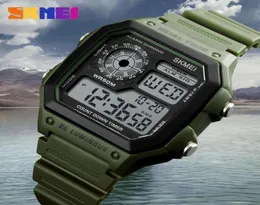 Skmei Fashion Outdoor Sport Watch Männer PU -Strap Multifunktion wasserdichte Uhren Alarm männlicher digitaler Uhr Reloj Hombre 1299202264759769060