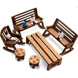 1/12 house bambola mini sedia da tavolo bambole casa a dondolo Accessori per mobili per bambole per bambini per bambini finta giocattolo giocattolo giocattolo