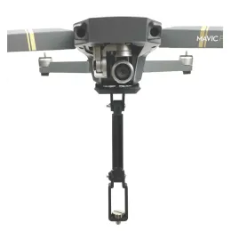 Drones Mavic Pro Drone 360 graus Câmera panorâmica Chega de amortecedor Suporte de suporte pendurado Placa de proteção do suporte fixo Adaptador de grampo fixo