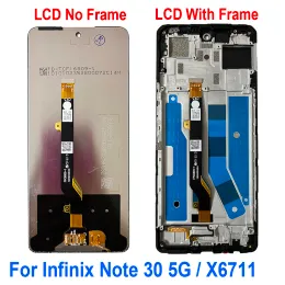 6.78 '' الأصلي لـ Infinix Note 30 4G 5G X6711 X6833B X6716B LCD Display Touch Screen Digitbly Assembly for Infinix Note30 LCD