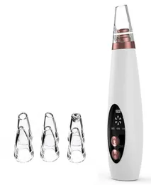 Kraftfull Blackhead Acne Remover Vacuum Cleaner Black Head Face Skin Care Extractor Por Nose Lift Suction Ansikte Borttagning Massage2826612