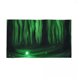 Towel Captivating Firefly Forests 40x70cm Face Wash Cloth Skin-friendly Suitable For Bathroom Souvenir Gift