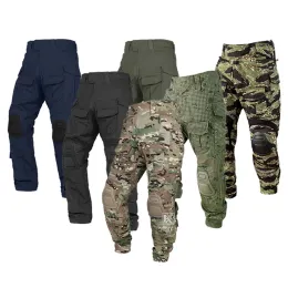 Krydex Tactical G3 Pants Assault Men CP Style Battlefield Bojowniki bojowe BDU Mundur Knee Pads na polowanie na farbowanie Airsoft