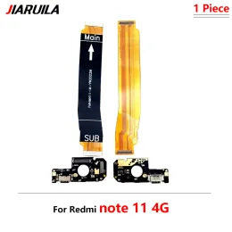 لوحة شحن USB Flex Flex for Xiaomi Redmi Note 11 4G Main Mother Motherboard Cable Cable