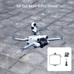 Drones Mini 3 Adaptador de drones Pro Câmera de ação preencheu suporte de suporte estendido para DJI Mini 3 Pro Drone para GoPro para câmeras Insta360