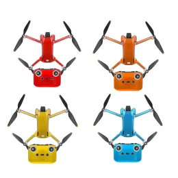 Drones adesivo à prova d'água para DJI Mini 3 Pro Drone Body Body PVC Controle remoto Filme resistente a arranhões para acessórios decorativos de drones