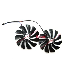 Cooling Free Shipping FDC10U12S9C 4Pin RX 5600XT 5700XT Cooler Fan For XFX Radeon RX 5600 5700 XT RAW II Graphic Cards Cooling Fan