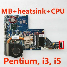 Moderkort DA0AX1MB6H1 DA0AX1MB6F0 för HP CQ42 CQ62 G62 Gratis CPU+radiator = 595184001 623915001 592809001 LAPTOP MODERBOARD 595183001