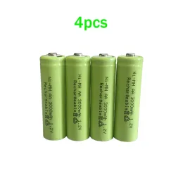 AA 배터리 1 ~ 96pcs 새로운 원본 3000mah AA 1.2V 장난감 카메라 마이크 용 마이크 리모컨 리모컨 계산기를위한 충전식 배터리