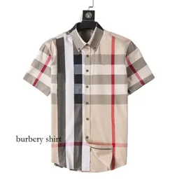 2021 Luxurys Dessingers Herrenhemden Kleid Geschäft Casual Shirt Sleeve Stripe Slim Masculine Social Fashion Plaid M-3xl#02 564 229