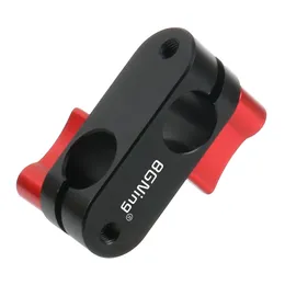 BGNing 90-Degree Rod Rig Adapter Clamp for DSLR 15mm Rods Rig System Shoulder Mount DSLR Camera Photography Accessories