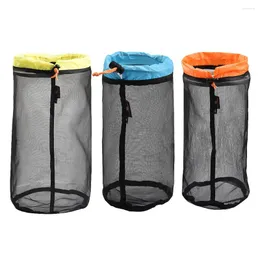 Wäschebeutel Mesh Kordelzug Tasche Schmutzige Kleidung Eingedrückter Quilt -Lager Sack Organizer Kleidung NET