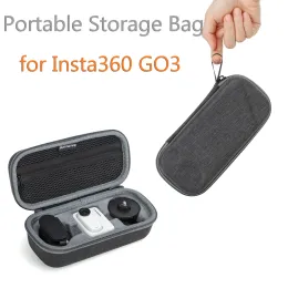 حقيبة تخزين الملحقات لـ Insta360 GO3 Lightweight Lightable Local Lage Bag Go3 Set Combo Care Case Action Camper