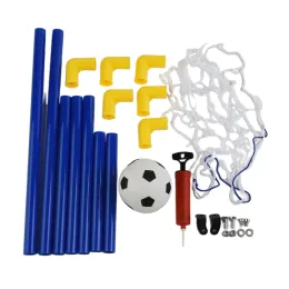 1pc Mini -dobramento de futebol de futebol interno 1PC Conjunto de quadros de futebol de futebol de plástico Conjunto inflável de brinquedos esportivos infláveis para jogos de equipe externa em ambientes externos