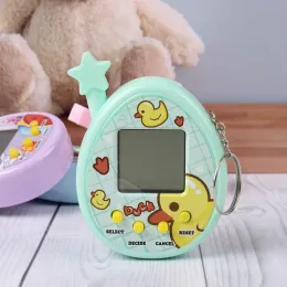 Barn Nostalgiska gåvor Lätt att använda Girl Digital Pet Electronic House Pet Toy Hand-Helda Gaming Device Söt nyckelring Nyckelring