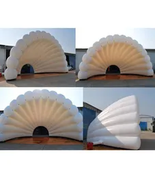 Commercial Igloo Large Inflatable Stage Cover White Shell Dome Tents And Shelters Patio Party For Wedding Event Music Concert7904163
