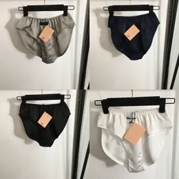 Letra Mulheres resumos de cetim Lace Roupa De fundo confortável boxers boxers designers de luxo de moda de moda