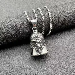 Archangel Motorcycle Bell Ciondolo Uomo da uomo Exorcism Necklace Biker Biker Rock Party Gioielli Regalo