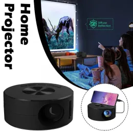 YT200 LED Mobile Video Mini proiettore Home Theater Media Player Kids Gift Cinema Proiettore dello stesso schermo per iPhone e J1v1