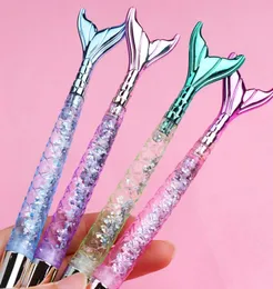 Mermaid Gel Pen Gift Stationery Cartoon Fish Rollerball Pens School Office Business Writing Supplies Students Prize Party Favor 09910223
