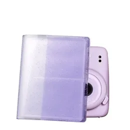 64 bolsos álbum de livros para fujifilm instax instant mini 11 9 8 7s mini filmes de 3 polegadas papel