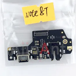 Aiinant Bottom USB Charger Board Dock Connector Charging Port Flex Cable For Xiaomi Redmi Note 8 8A 8T Pro Plus Spare Parts