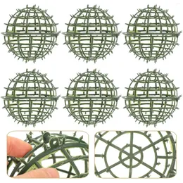 Decorative Flowers Floral Cage For Artificial Flower Arrangement Greenery Decor Plant Topiary Ball Support