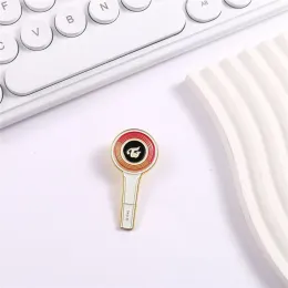 Металлический 1pcs Kpop Lightstick Pin Ateez бездом