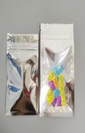 Piccole dimensioni di grandi dimensioni in alluminio foglio di alluminio chiaro per sacche di plastica ribellabile con zip sacchetti di imballaggio della serratura con cerniera Mylar Package package auto 3143921