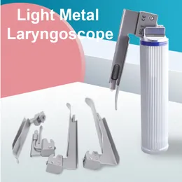 Medyczne weterynaryjne elastyczne światłowodowe optyczne wielokrotnego użytku Laryngoskop lub prosty Canack Laryngoscope